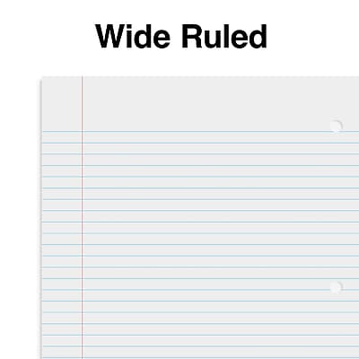 Wide Ruled