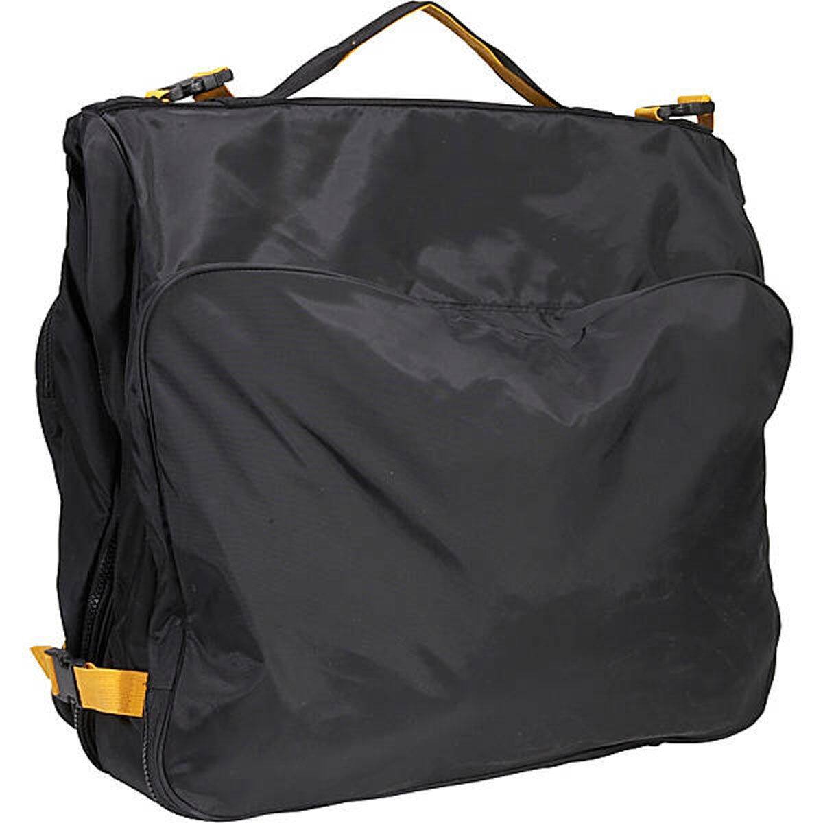 Back. A.Saks - A.Saks Expandable Garment Bag - Black.