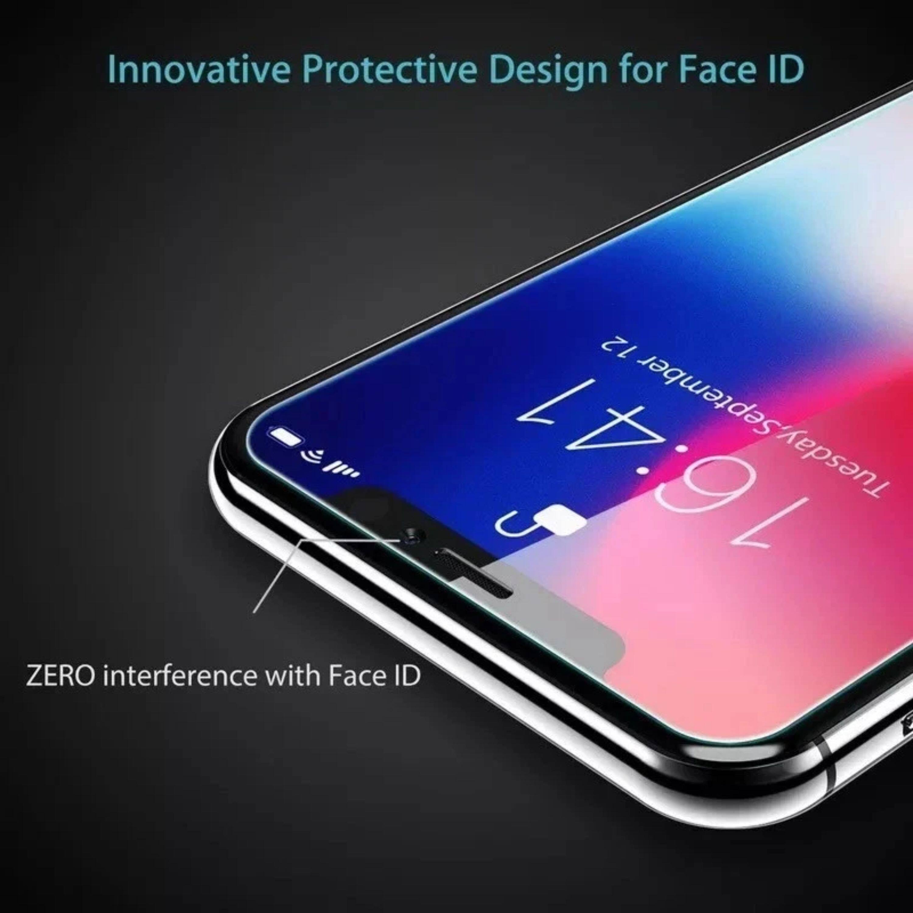 Innovative Protective Design for Face ID

ZERO interference with Face ID