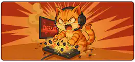 Lexip - RAGING CAT XXL MSPAD - Multicolor
