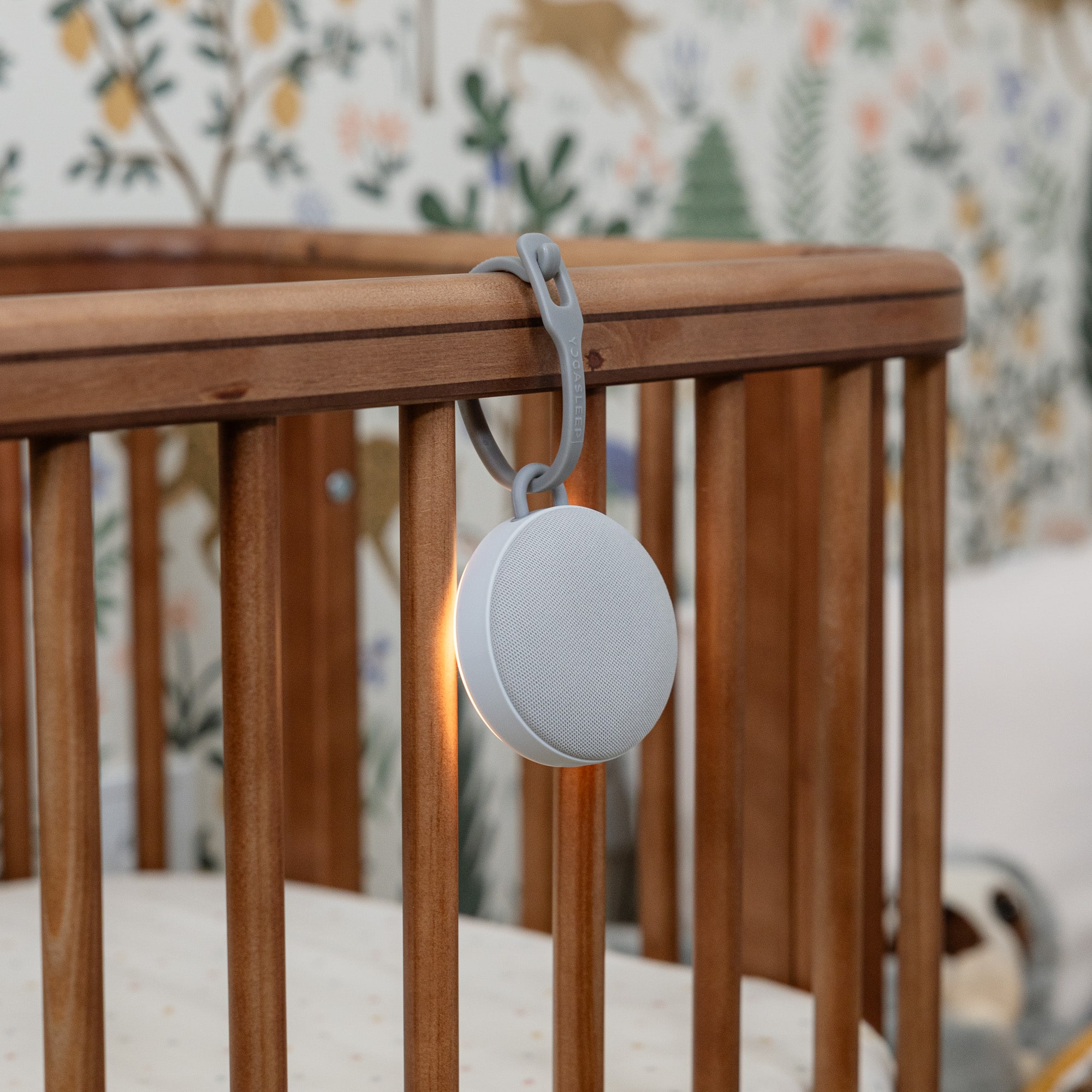 Yogasleep Hushh 2 Travel Sound Machine & Night Light Gray