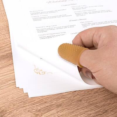 Alt View 4. Swingline - Large Finger Pad, Dozen - Amber.