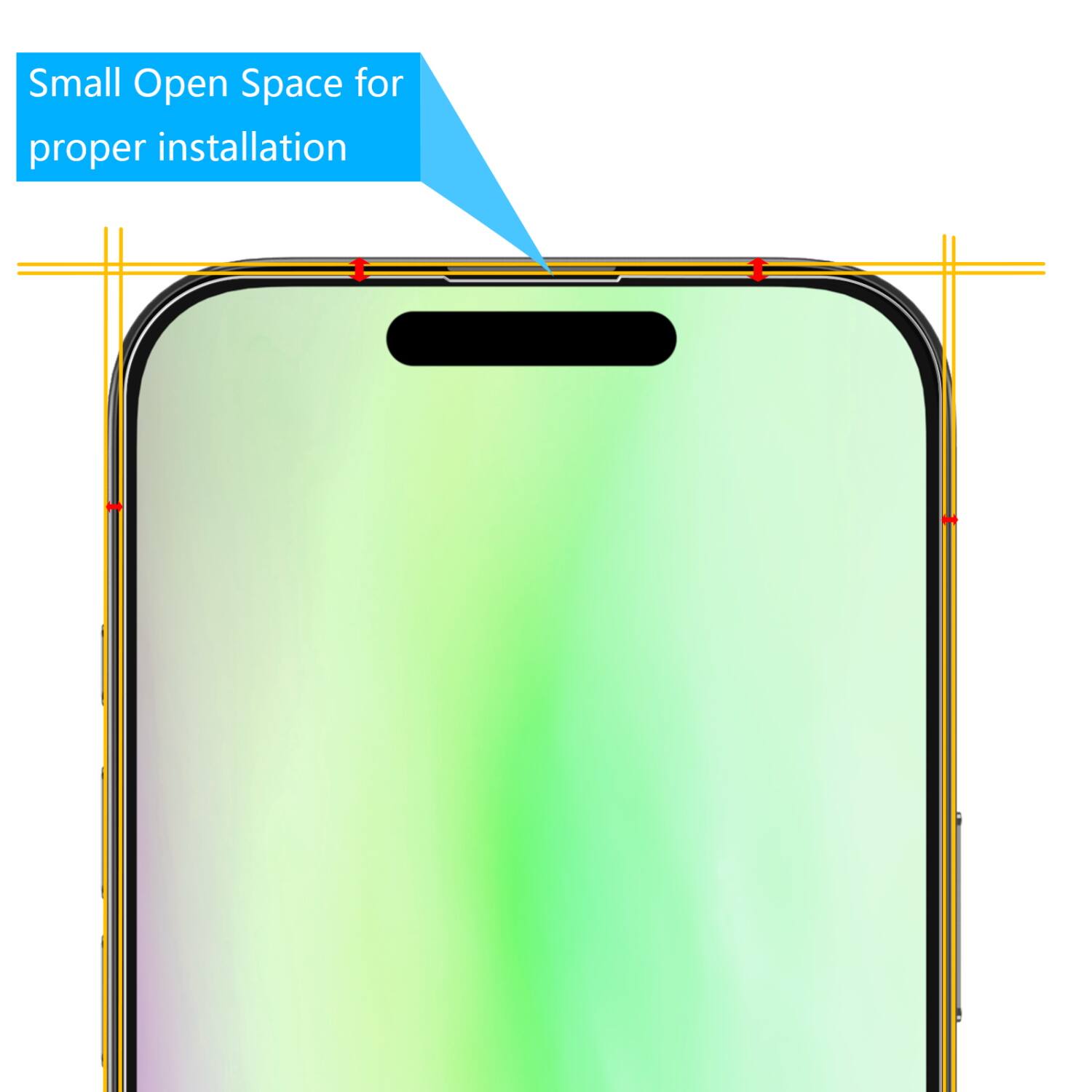 Small Open Space for proper installation