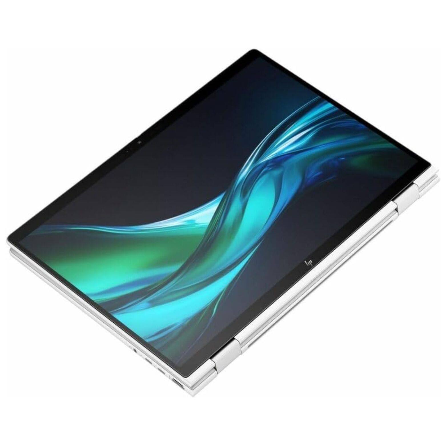 Alt View 2. HP - Elite x360 1040 G11 14" WUXGA Touch Intel Core Ultra 7 155H 1.4 GHz 16GB RAM 512GB SSD Intel Arc Windows 11 Pro Laptop - Silver.