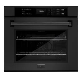 ZLINE - 30 in. True Convection Wall Oven w/ Air Fry and Self Clean - Black Stainless Steel