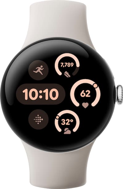 Google Pixel Watch 3 (41mm) Smartwatch with Porcelain Band Google Pixel Watch 3 (41mm) Smartwatch with Porcelain Band
