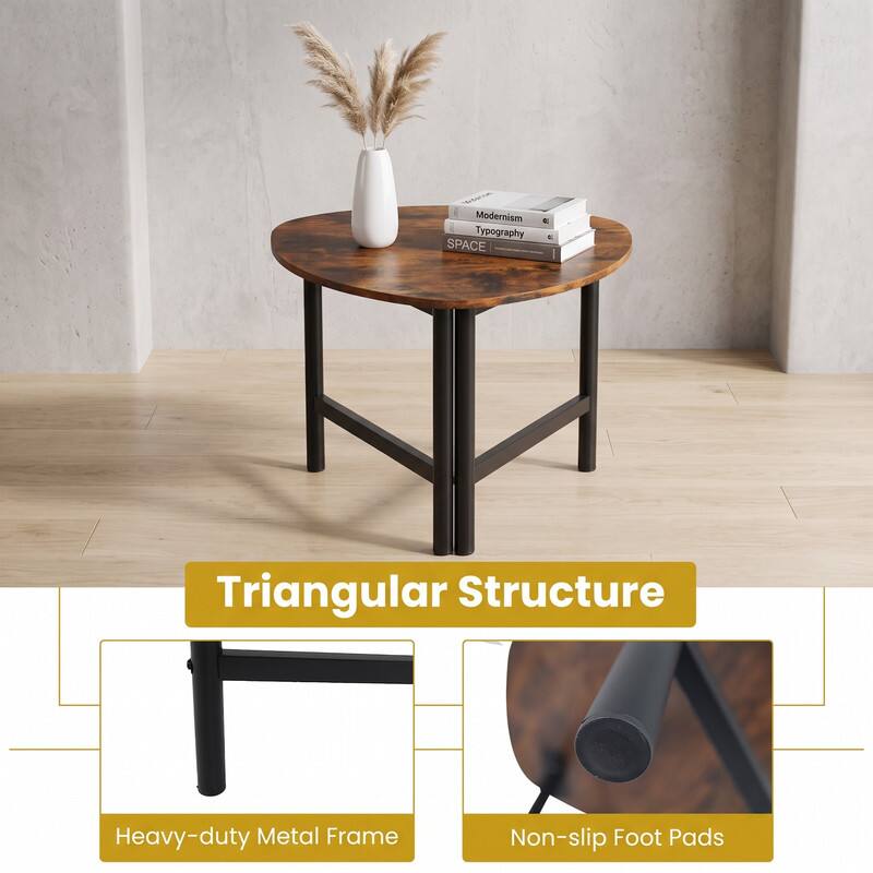 Modernism Typography C. SPACE

Triangular Structure

Heavy-duty Metal Frame

Non-slip Foot Pads