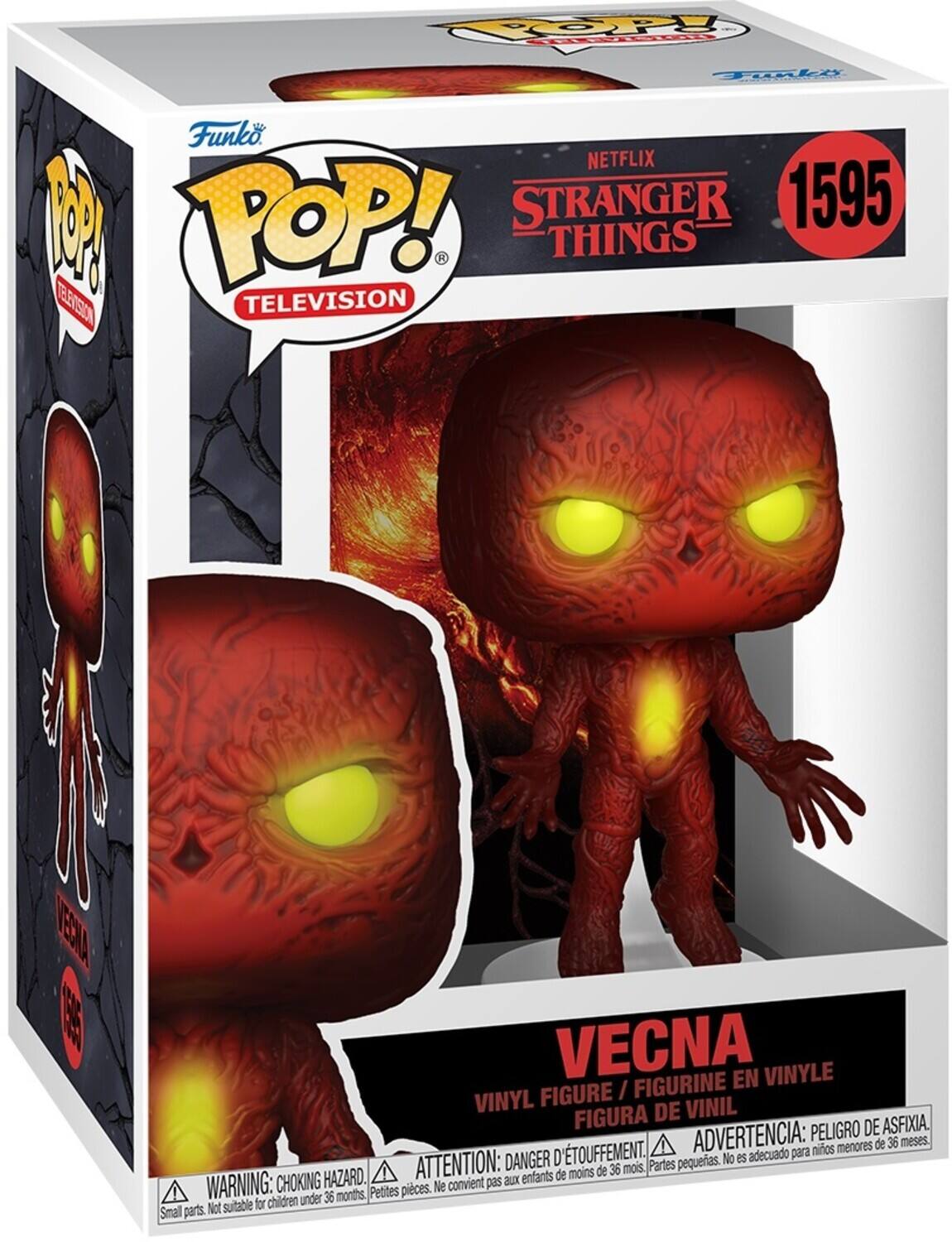 TOPY Fort Tidli Funko NETFLIX B POP! STRANGER 1595 THINGS 2 TEETSON TELEVISION KKEN TA VECNA EN VINYLE FIGURE / FIGURINE VINYL DE VINIL FIGURA DE ASFIXIA ADVERTENCIA: PELIGRO DE ASFIXIA. Partes pequeas. No es adecuado para niños menores de 36 meses. ATTENTION: DANGER D'ETOUFFEMENT. Parts peu utiles. Pas suffisants pour les enfants de moins de 36 mois. WARNING: CHOKING HAZARD. Small parts. Not suitable for children under 36 months. Petites pièces. Ne convient pas aux enfants.