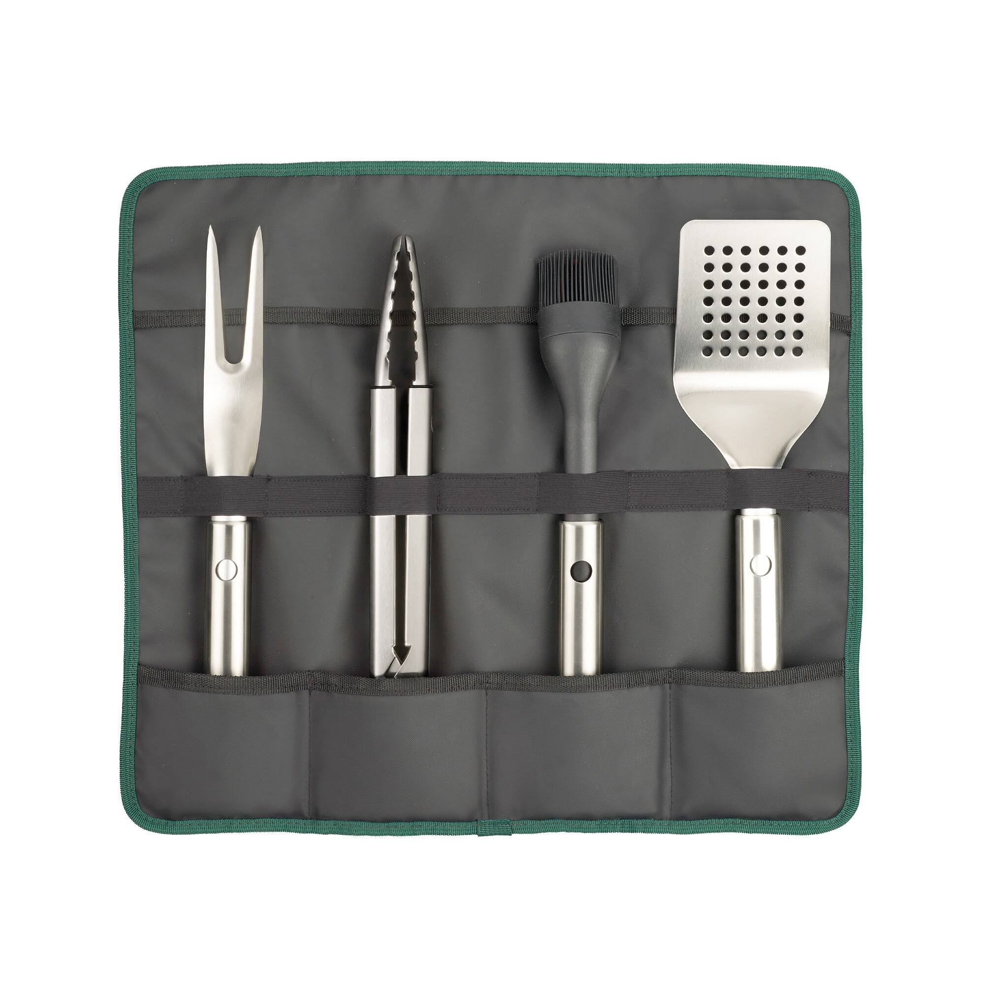 Alt View 1. Joseph Joseph - GrillOut 4-piece BBQ Tool Set with Storage Case.