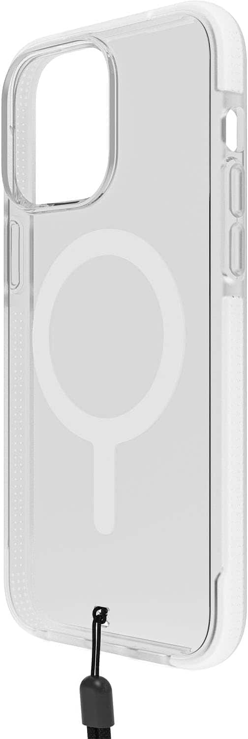 BodyGuardz - Ace Pro with MagSafe Case - iPhone 15 Pro Max - Clear/White