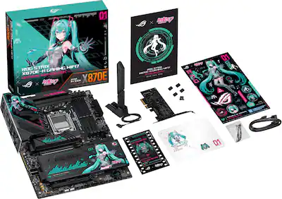 ASUS ROG STRIX X870E H (Socket AM5) AMD X870E ATX DDR5 Wi Fi 7 ASUS ROG STRIX X870E H (Socket AM5) AMD X870E ATX DDR5 Wi Fi 7