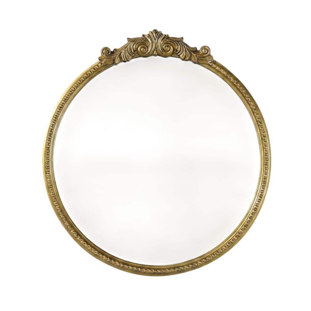 Elegant Decor - Naomi Vintage Resin Mirror 30x32 - Antique Brass price history on PriceWatchPro