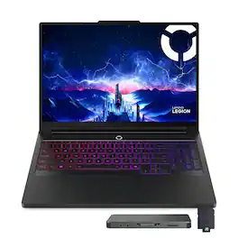 Lenovo - Upgraded - Legion Pro 7i 16" 240Hz Gaming Laptop,Core Ultra 9 290HX Plus,16GB RAM,1TB SSD+1TB Dock,GeForce RTX 5090,Win11Pro - Eclipse Black
