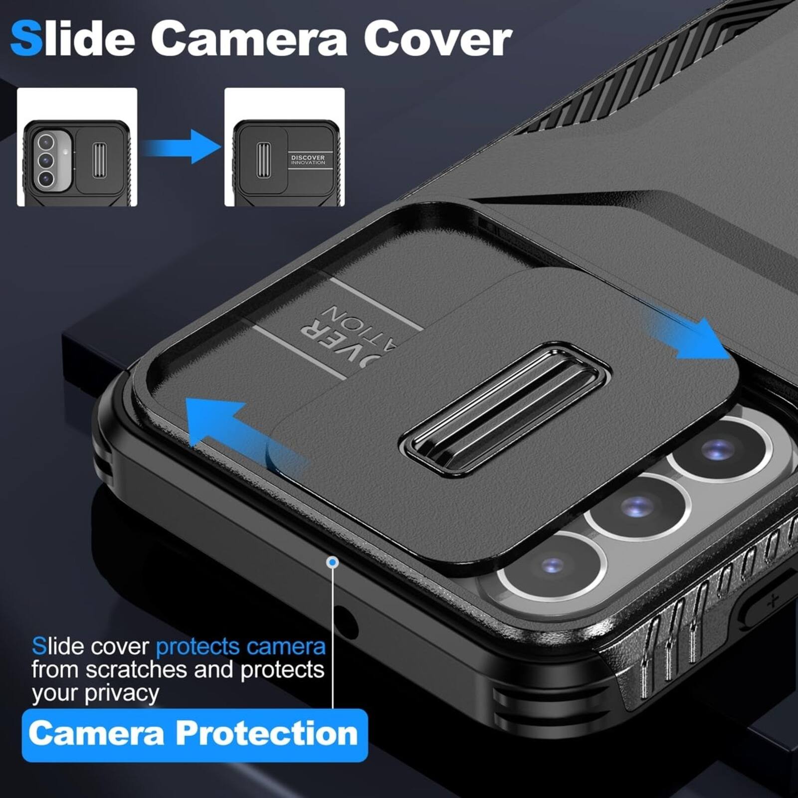 Slide Camera Cover

DISCOVER INNOVATION

Slide cover protects camera from scratches and protects your privacy

Camera Protection