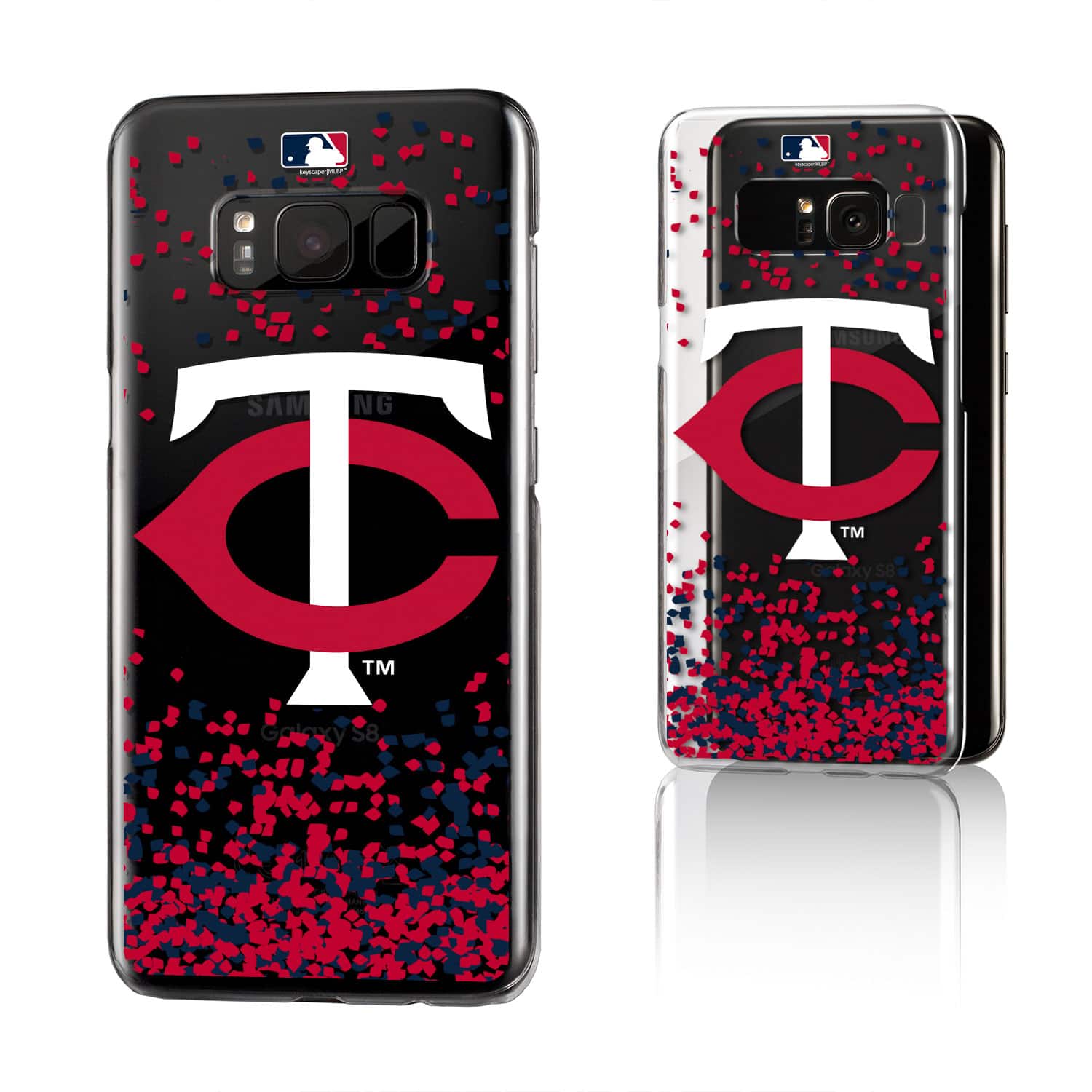 Keyscaper - MLB - Minnesota Twins - Galaxy S8 Confetti Design Clear Case - S23 Ultra - Multicolor price history on PriceWatchPro
