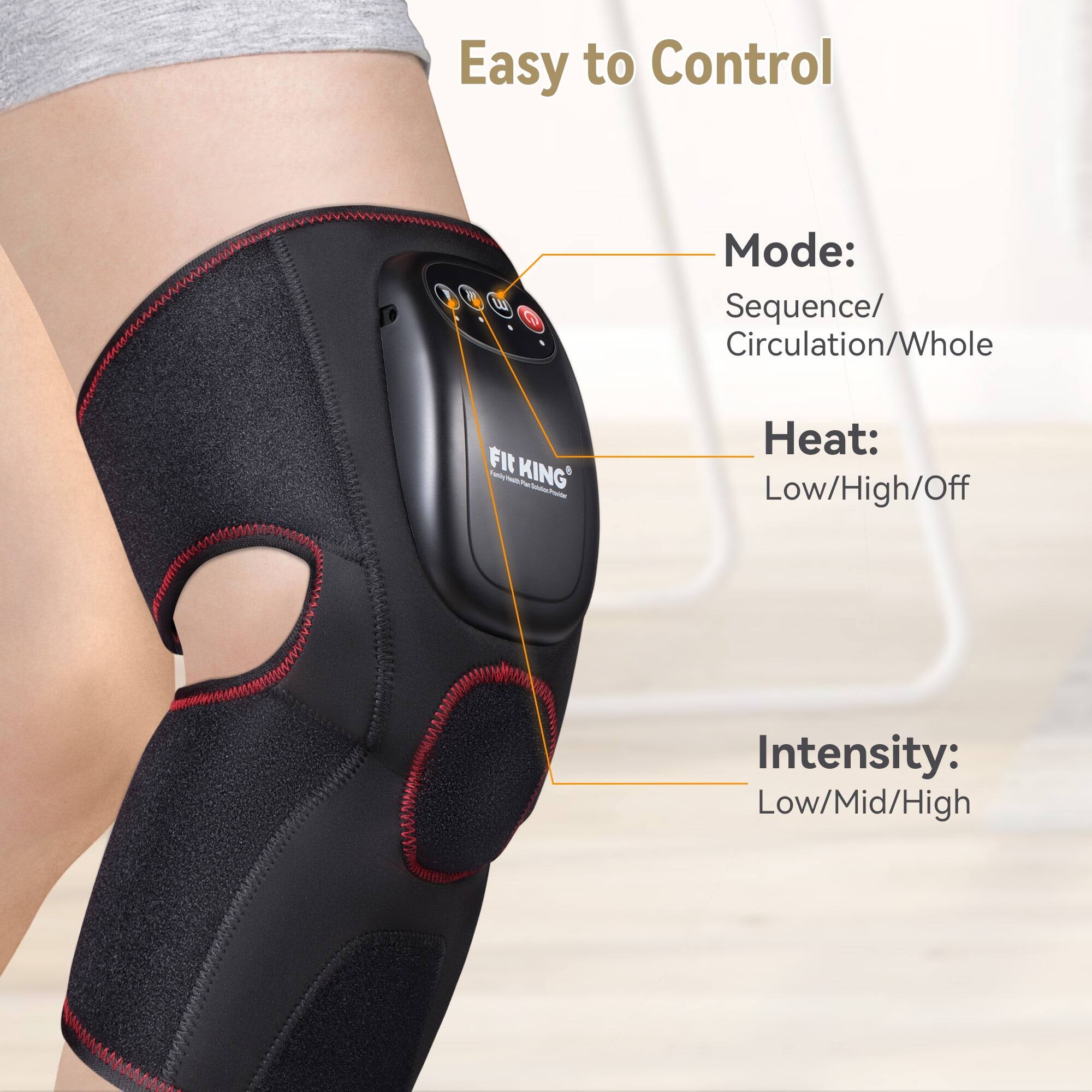 Easy to Control

Mode: Sequence/Circulation/Whole

Heat: Low/High/Off

Intensity: Low/Mid/High