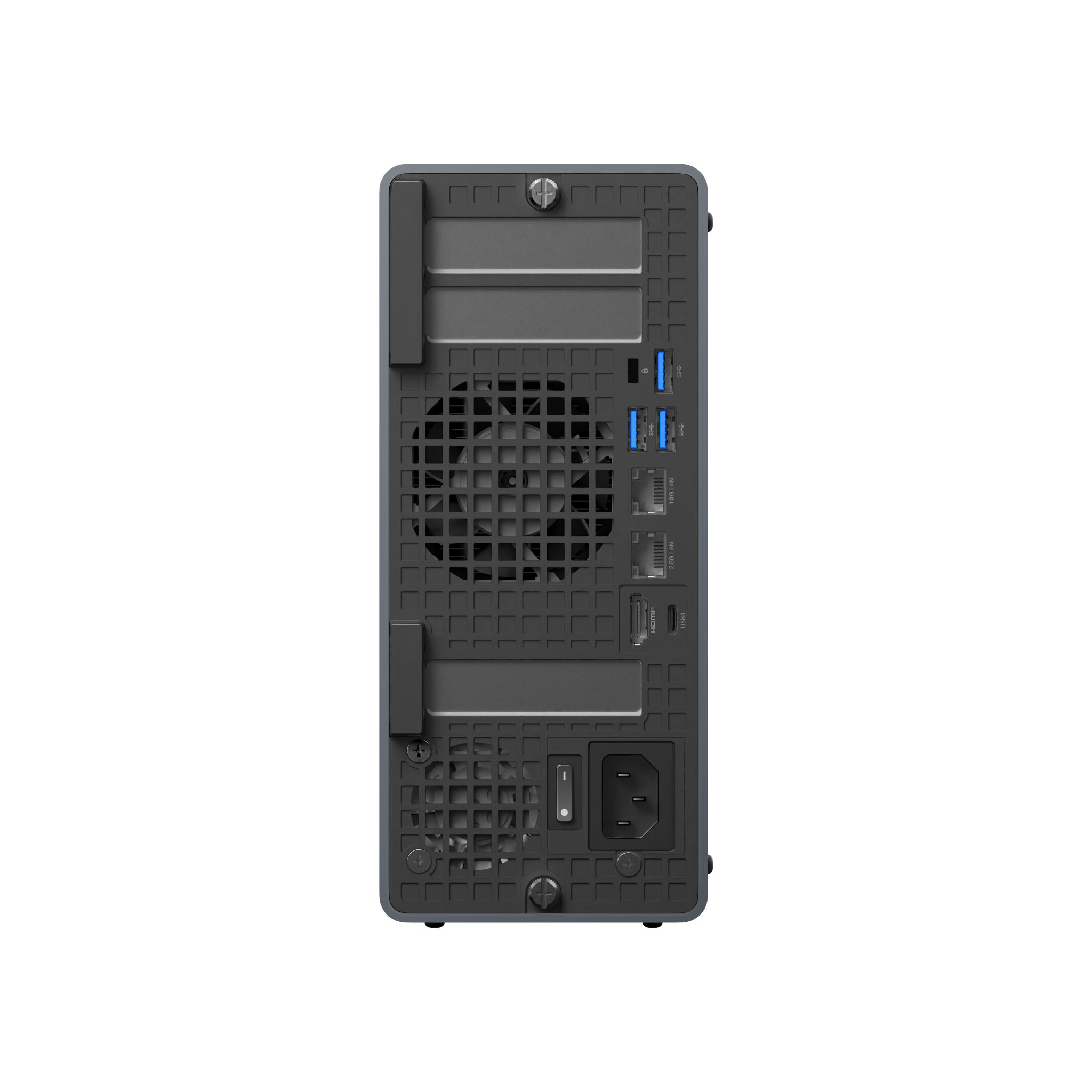 Alt View 1. Minisforum - MINISFORUM MS-02 Ultra 235HX Mini PC, Intel Core Ultra 5 235HX, Barebone, Intel Graphics - Black.