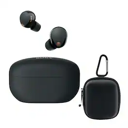 Sony - WF-1000XM5 Truly Wireless Noise Canceling Earbuds with Case - Black