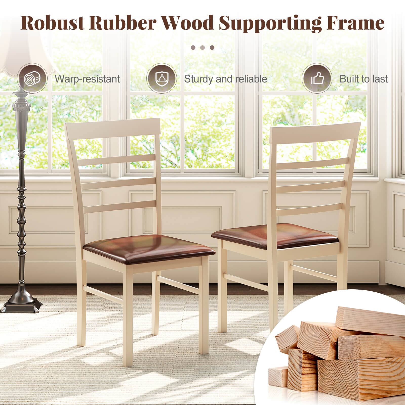Robust Rubber Wood Supporting Frame: Warp-resistant, Sturdy and Reliable, Built to Last.
