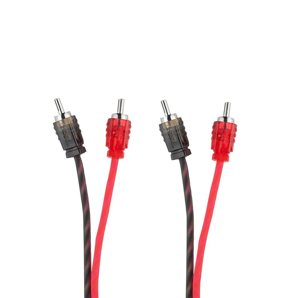 Angle. DS18 Audio - Level 1 RCA Interconnect Cable, 6 ft (10-Pack).