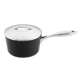 Scanpan - Professional 1 Quart Covered Saucepan - Black