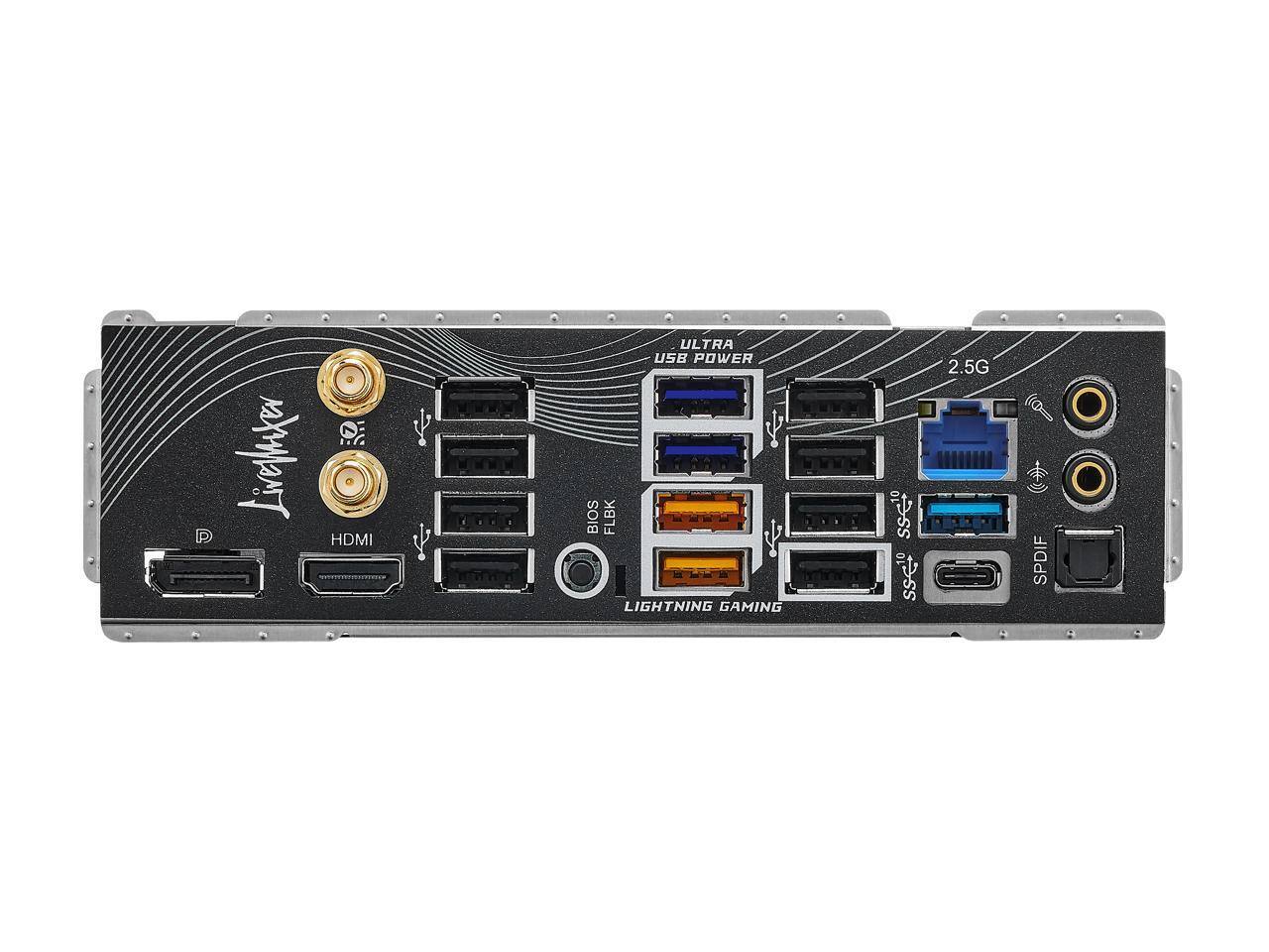 Liveluske HDMI $ ULTRA USB POWER BIOS FLBK LIGHTNING GAMING 2.5G SPDIF