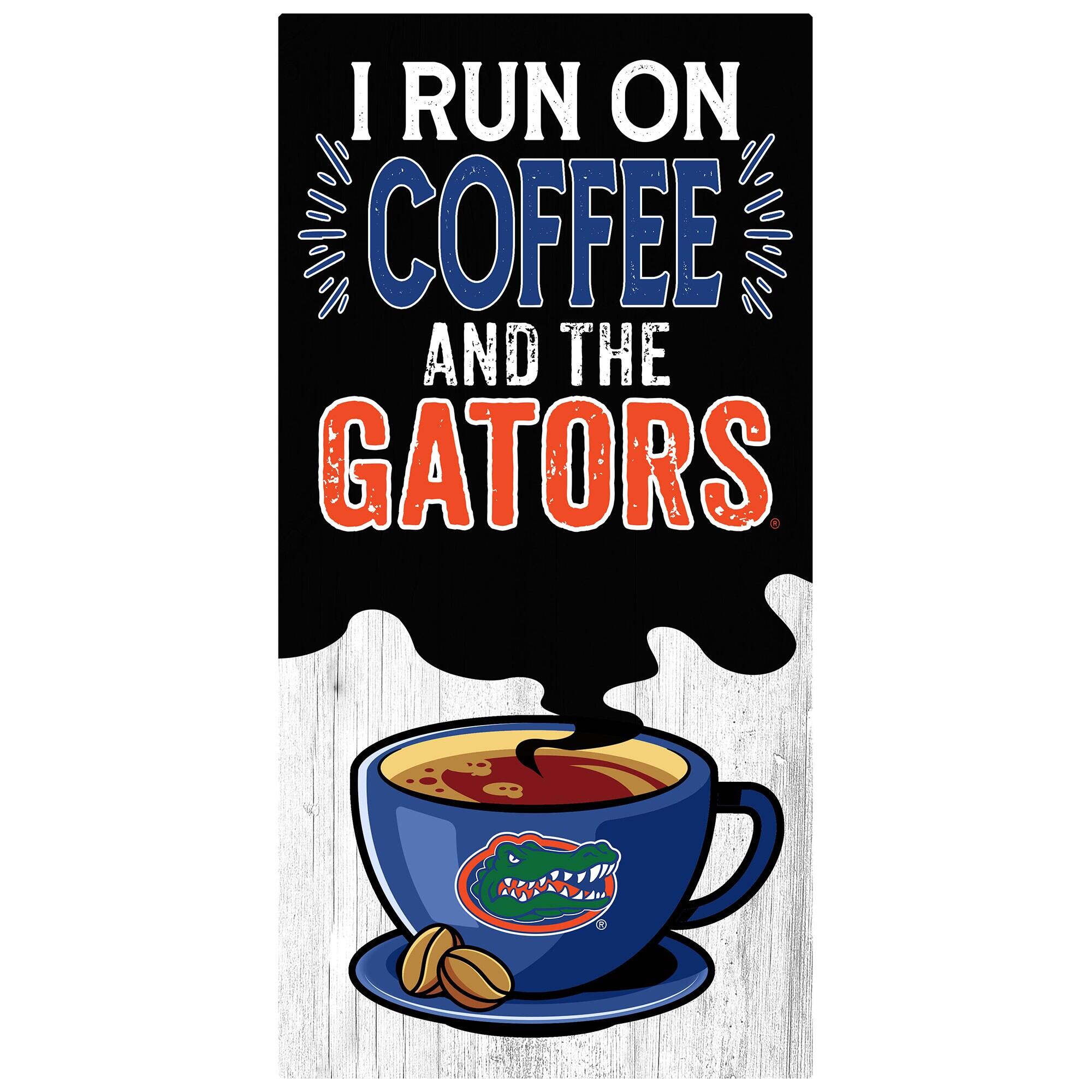 Florida Gators 6" x 12" Coffee Wall Art
