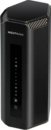 NETGEAR - Nighthawk BE19000 Tri-band Wi-Fi Router - Black