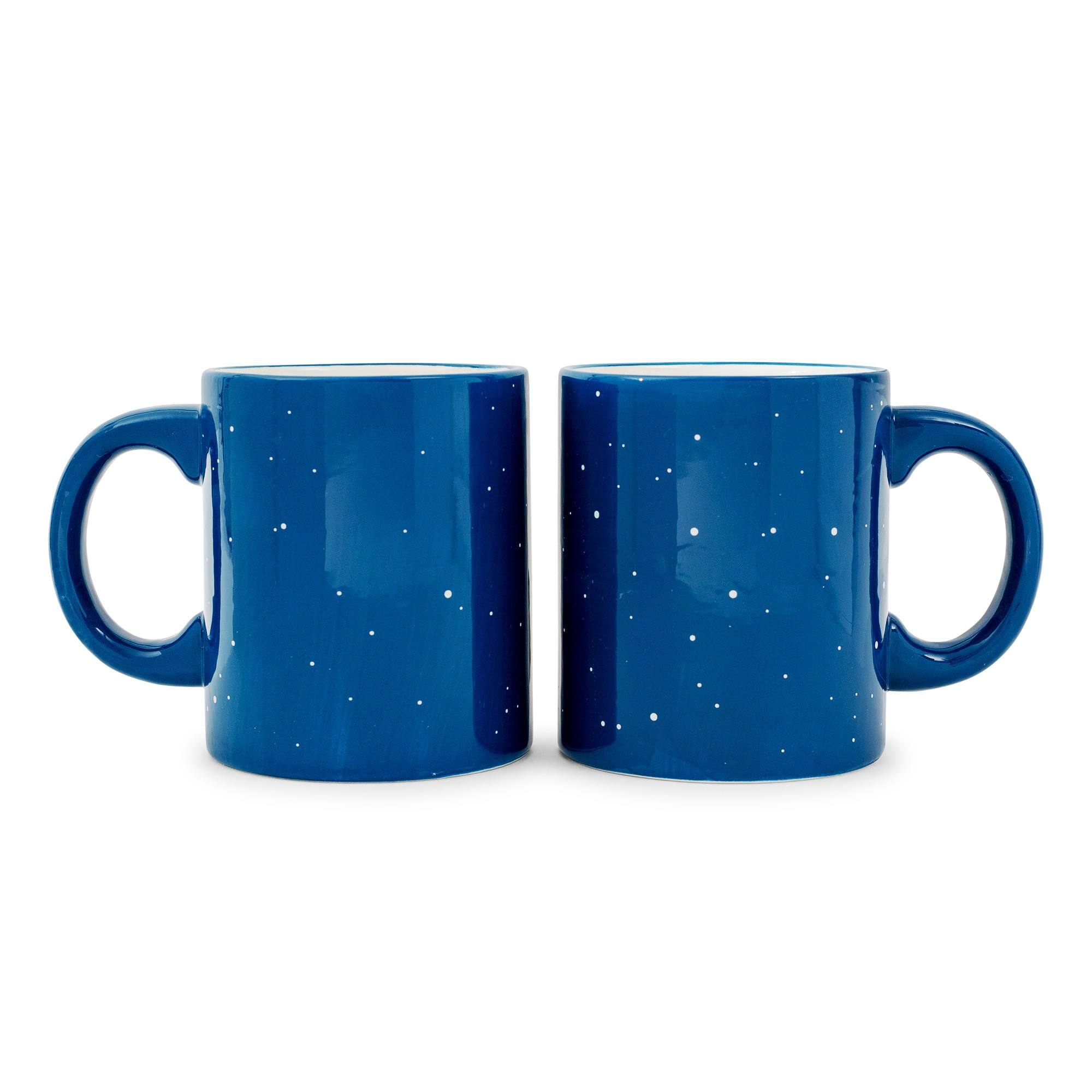 Alt View 1. Silver Buffalo - Star Wars: The Mandalorian And Grogu Sculpted Ceramic Mugs | Set of 2 - Blue.