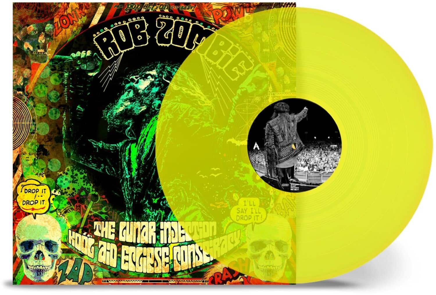 Rob Zombie - The Lunar Injection Kool Aid Eclipse Conspiracy - Neon Yellow  - VINYL LP