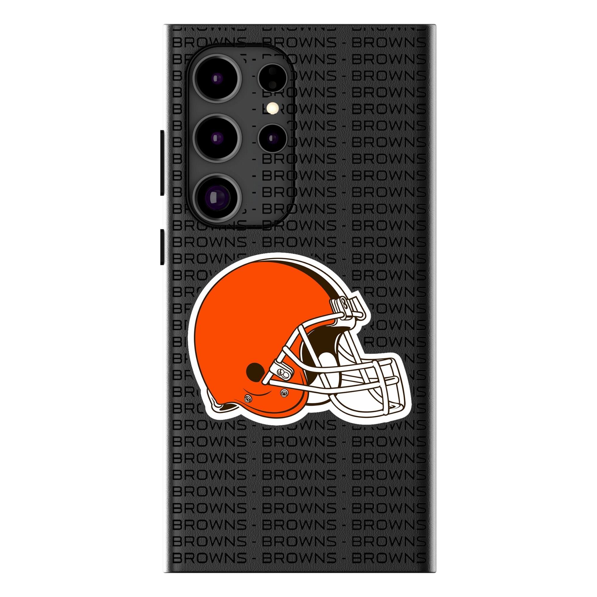 Keyscaper - NFL - Cleveland Browns Text Backdrop Galaxy Magnetic Bump Case - S25 Ultra - Black price history on PriceWatchPro