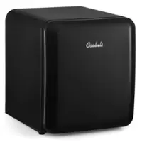 Cooluli Curve 1.7 cuft Freestanding Compressor Fridge - Black - Front_Zoom