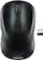 Front. Logitech - M317 Wireless Optical Mouse - Black.
