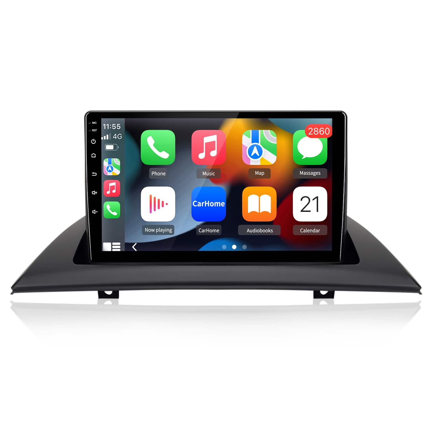 Junsun - 9 Inch 4+64GB carplay Android 15 8 Core For X3 E83 2004-2012 Car Stereo Radio GPS Navi WIFI DSP RDS SWC Bluetooth FM - Black