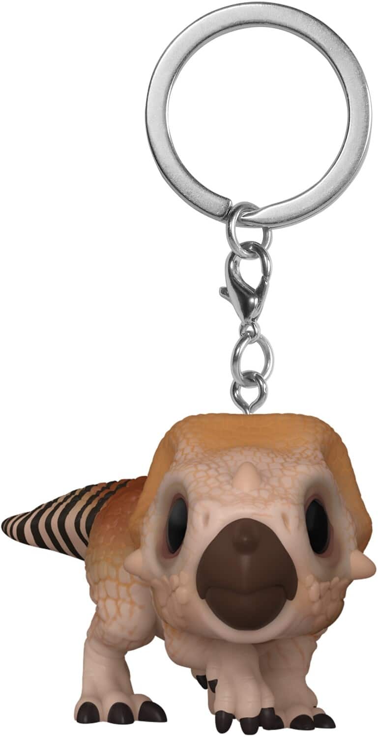 Funko Keychain: Jurassic World Rebirth - Aquilops - COLLECTABLES - Multicolor