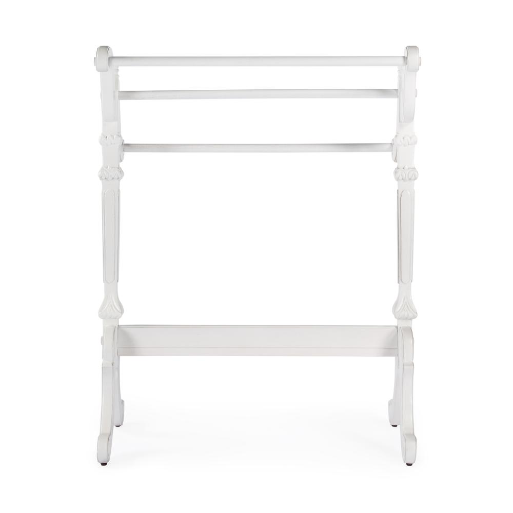Back. Butler Specialty - Newhouse Blanket Stand - White.