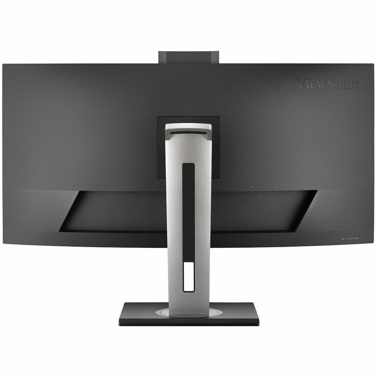 Alt View 11. ViewSonic - VG3457CV 34" WUQHD Curved Video Conferencing Docking Monitor (USB-C) - Black.