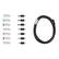 Alt View 14. Best Buy essentials™ - 6' DC Extension Cable Kit - Black.