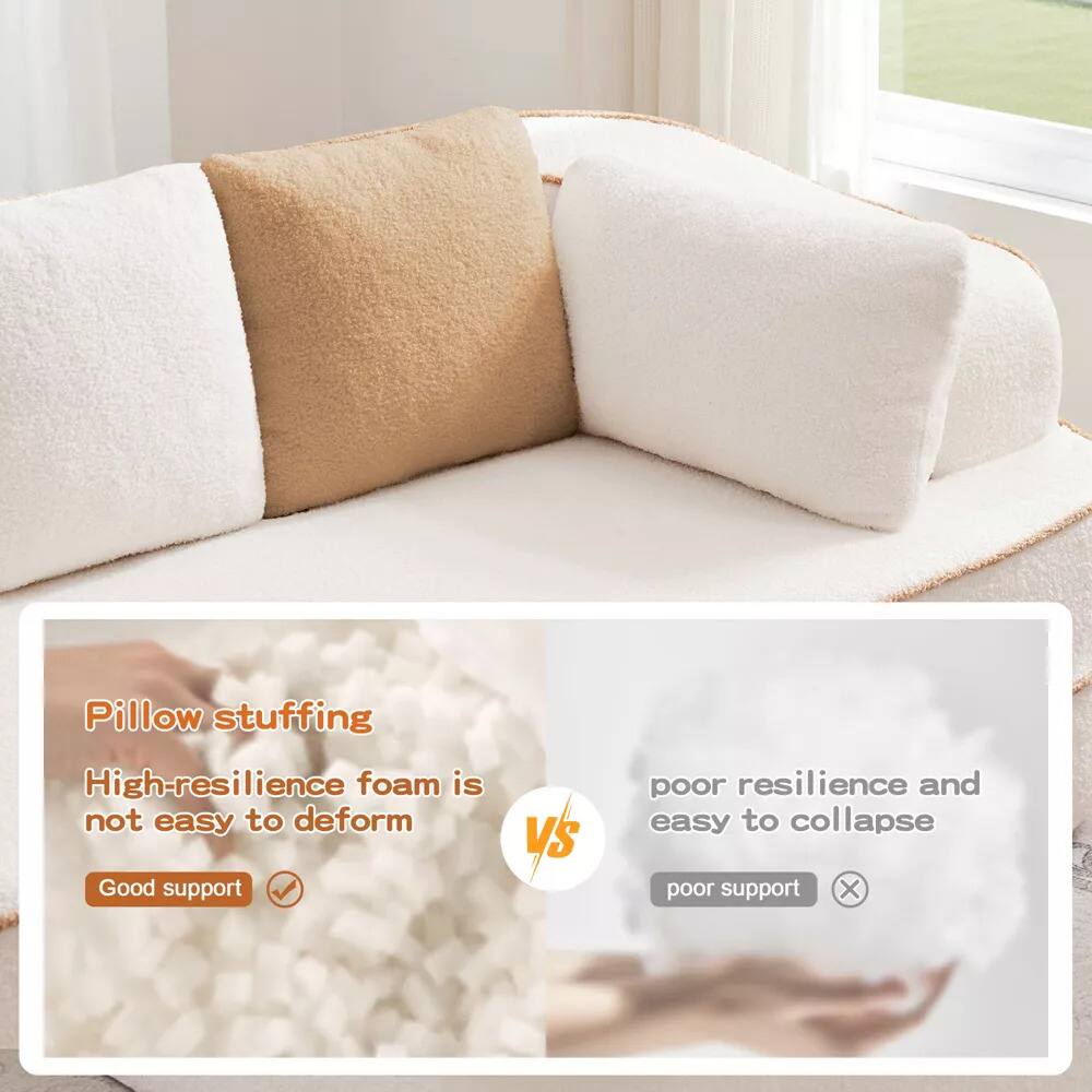 Pillow stuffing

High-resilience foam is not easy to deform  
Good support ✔️

VS

Poor resilience and easy to collapse  
Poor support ❌