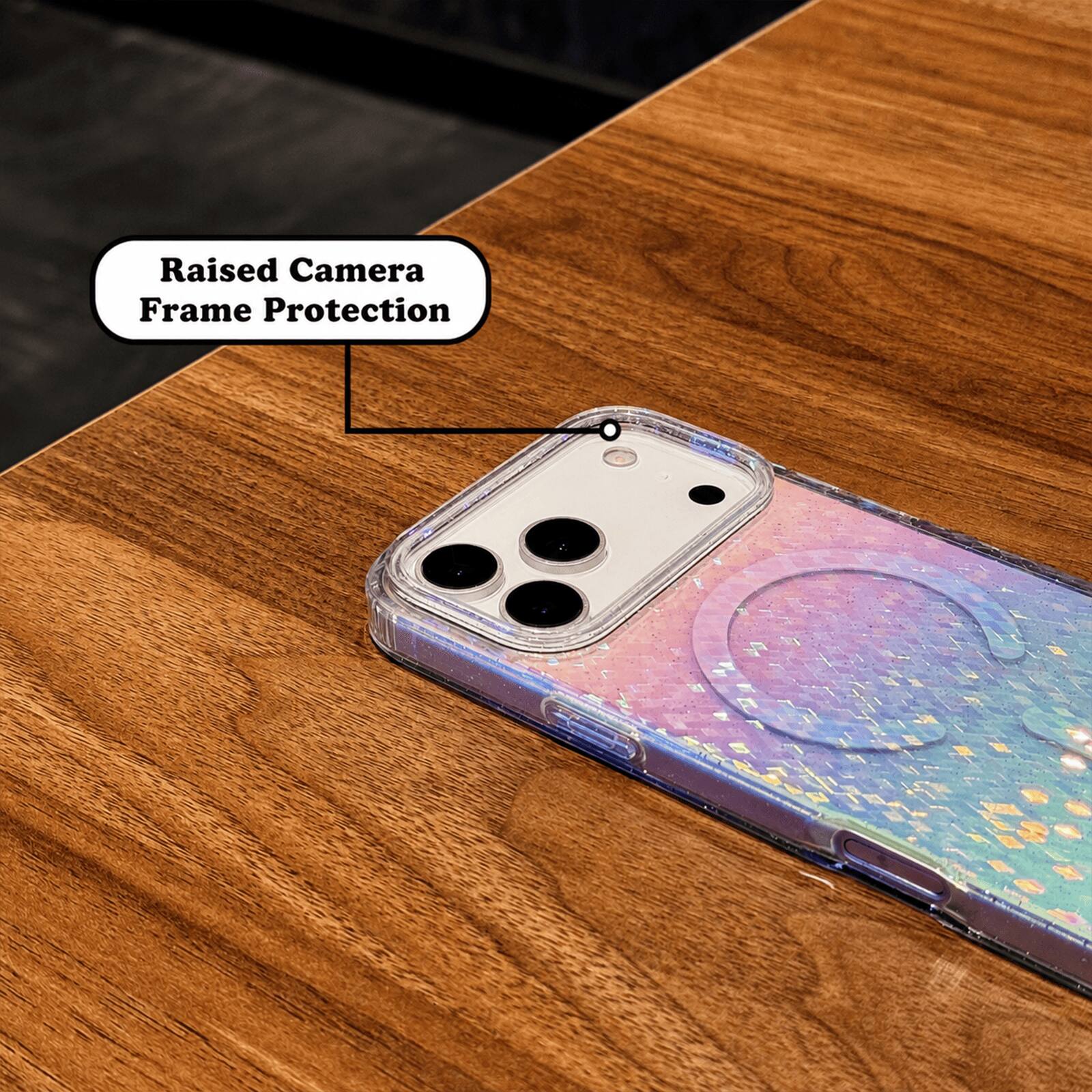 Raised Camera Frame Protection