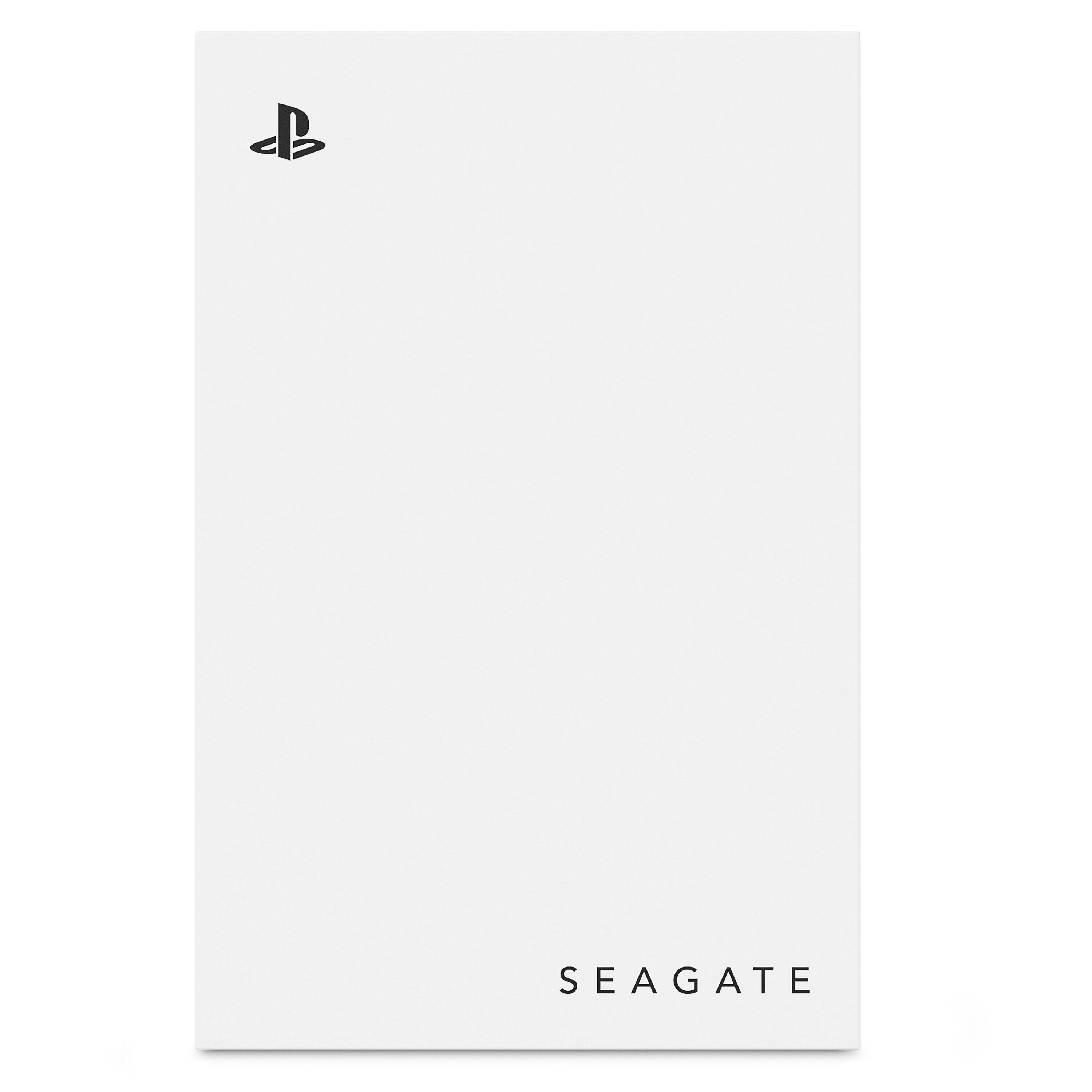 Alt View 15. Seagate - Game Drive for PlayStation Consoles 2TB External USB 3.2 Gen 1 Portable Hard Drive with Blue LED Lighting - White.
