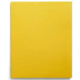 Staples - Smooth 2-Pocket Paper Folder, 25/Box (27538-CC) - Yellow