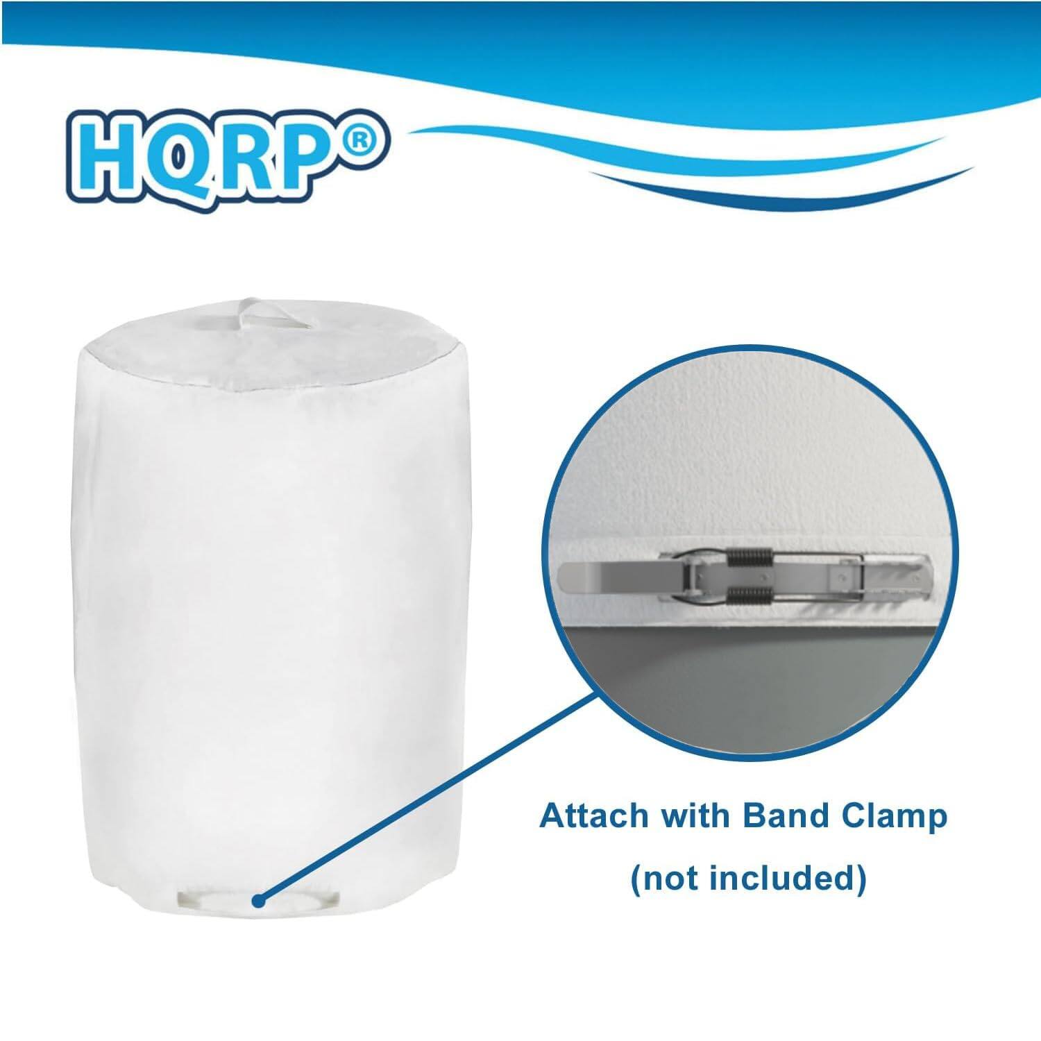 HQRP Attach with Band Clamp (not included)