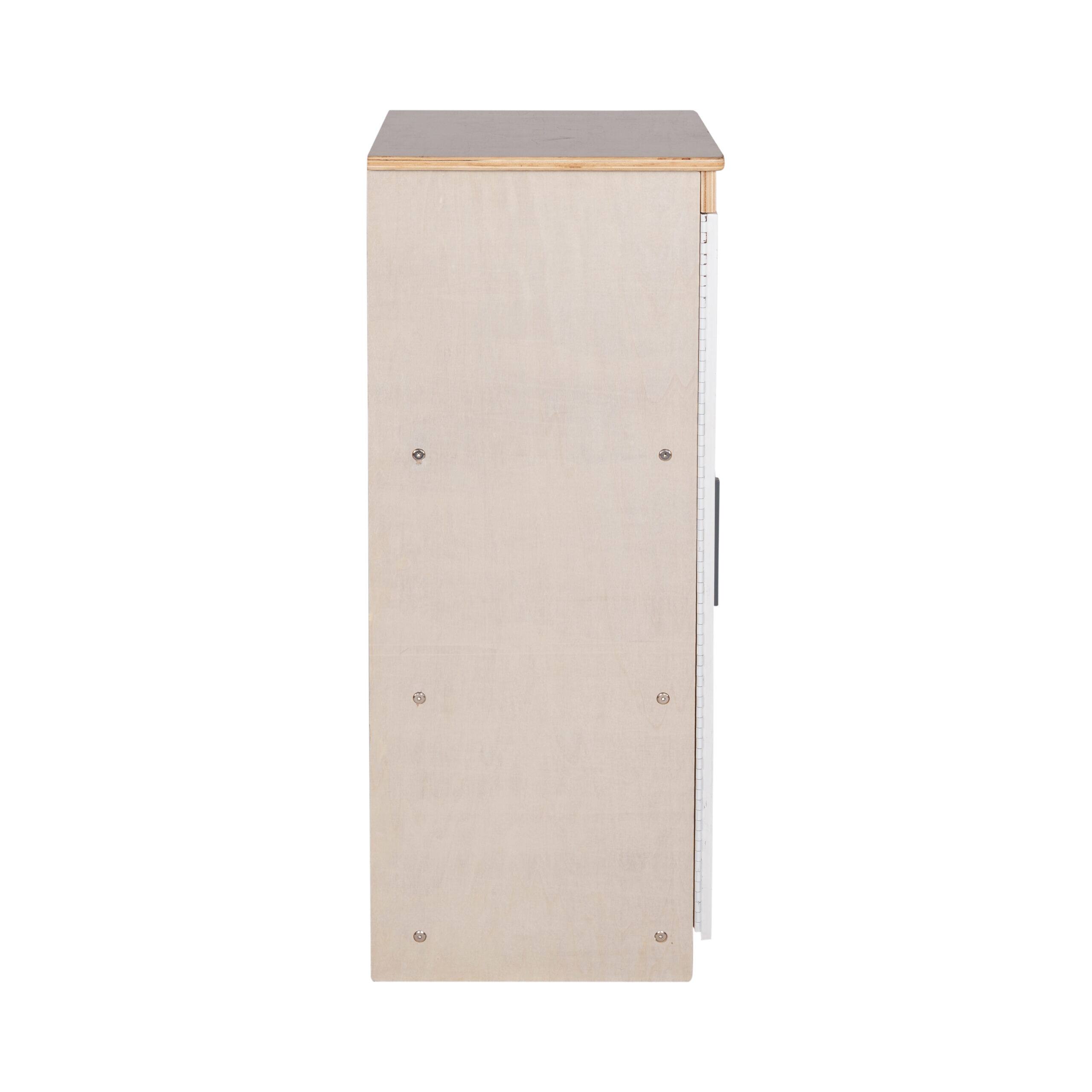 Left. Children's Factory - Refrigerator - Assembled.