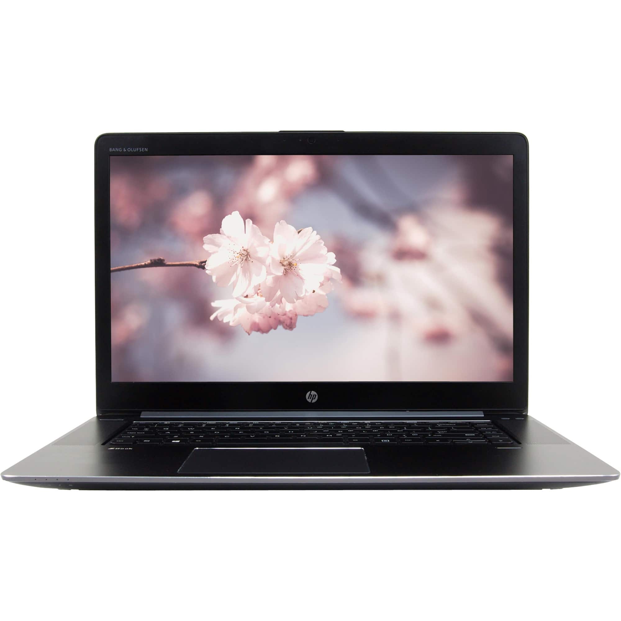 Front. HP - 15.6" Refurbished 1920 x 1080 FHD - Intel 6th Gen Core i7-6700HQ with 32GB RAM - NVIDIA Quadro M1000M - 512GB SSD - Black.