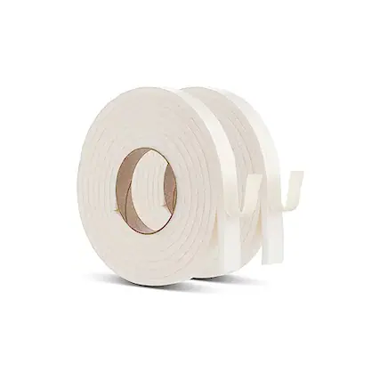 Front. Home Intuition - Door Draft Stopper for Cold Air – Winter Insulation with Strong Adhesive, Weather Stripping for Door seal - Low Density.