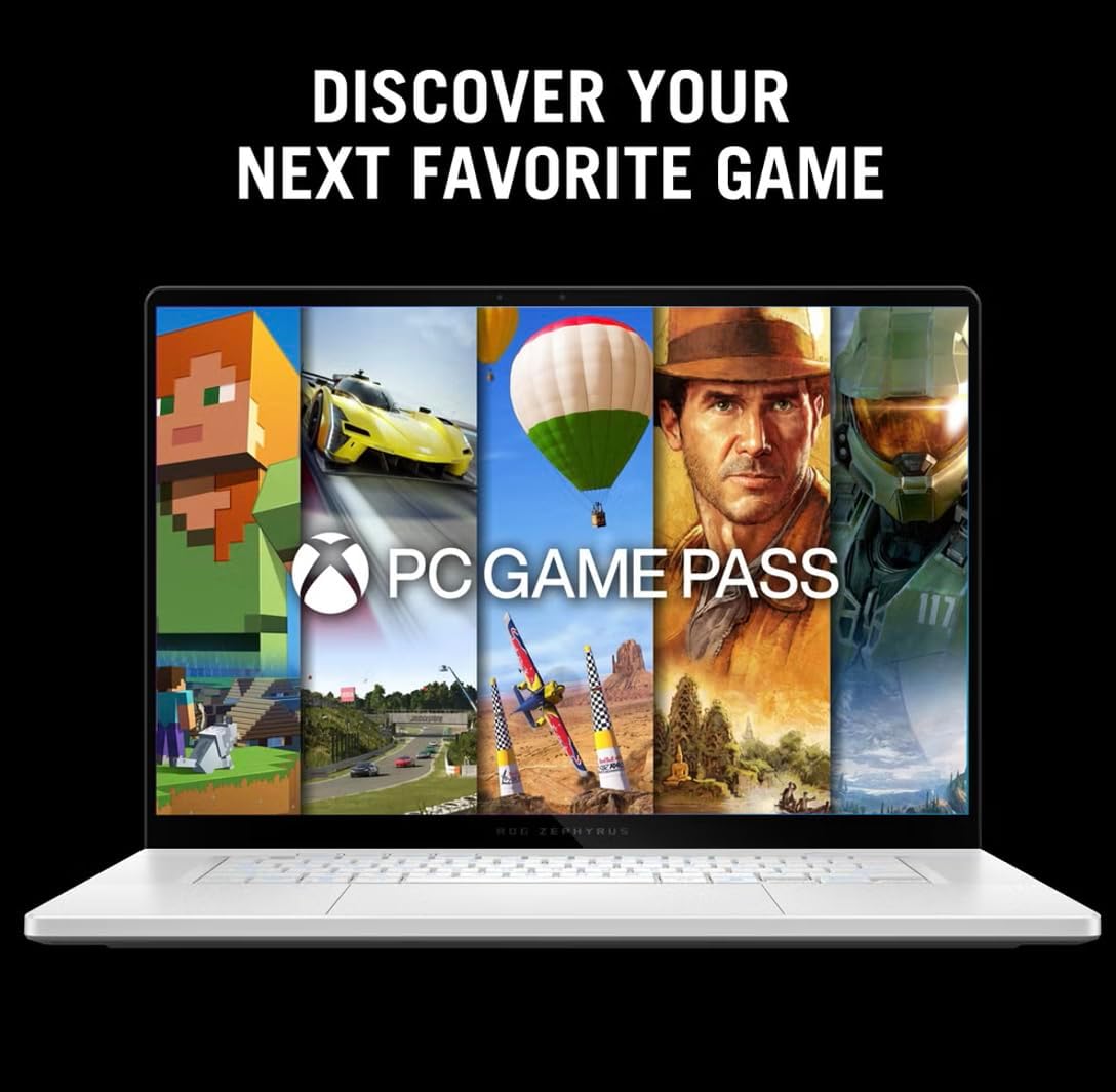 DISCOVER YOUR NEXT FAVORITE GAME  
PC GAME PASS  
117 ROE ZEPHRUS