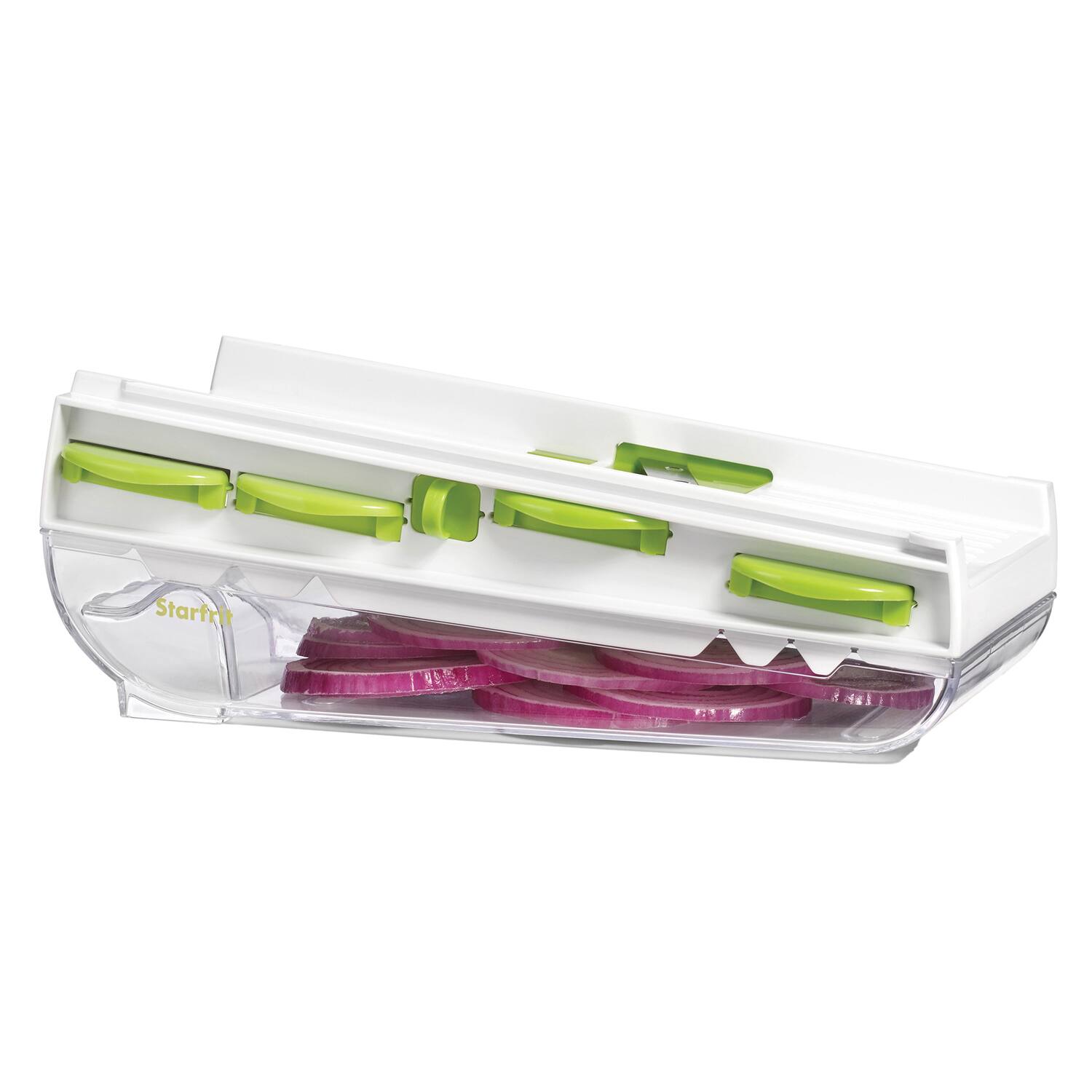 Alt View 3. Starfrit - Starfrit 93087-002-new2 Easy Mandoline - Green.