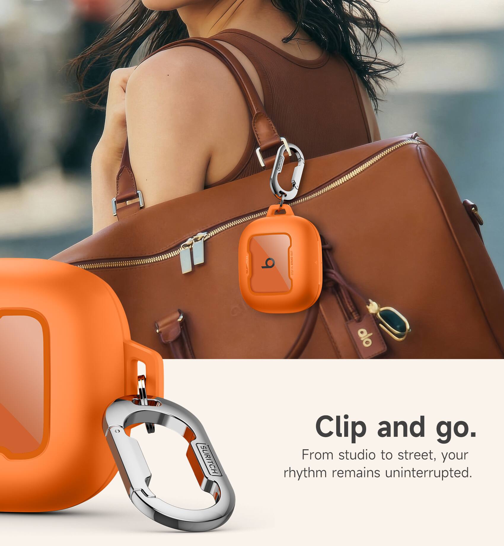 I SURITCH 111 G. Clip and go. From studio to street, your rhythm remains uninterrupted.