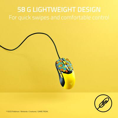 Ratón Gaming Razer Cobra Gengar Edition – 58g, Sensor 8500 DPI, Switches ópticos, Iluminación Chroma RGB